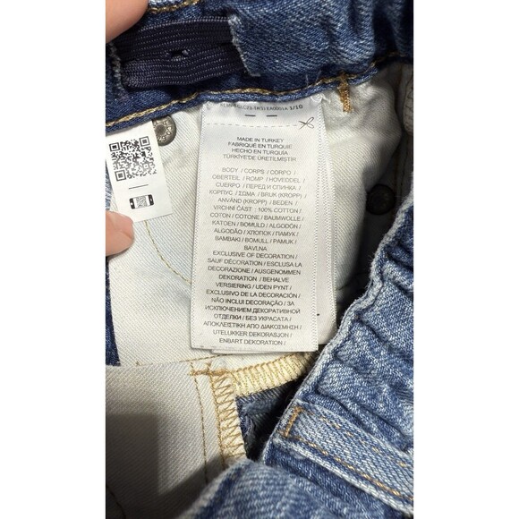 Polo Ralph Lauren Astor Slim Boyfriend Jeans Girls 3T Patchwork Distressed Denim - Picture 4 of 15